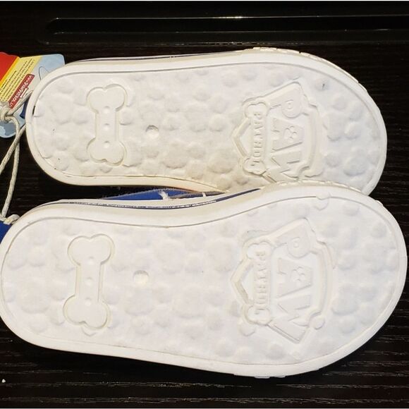 Paw Patrol Toddler Boys Casual Blue Canvas Shoes - Size 5 - NEW! - Picture 2 of 8